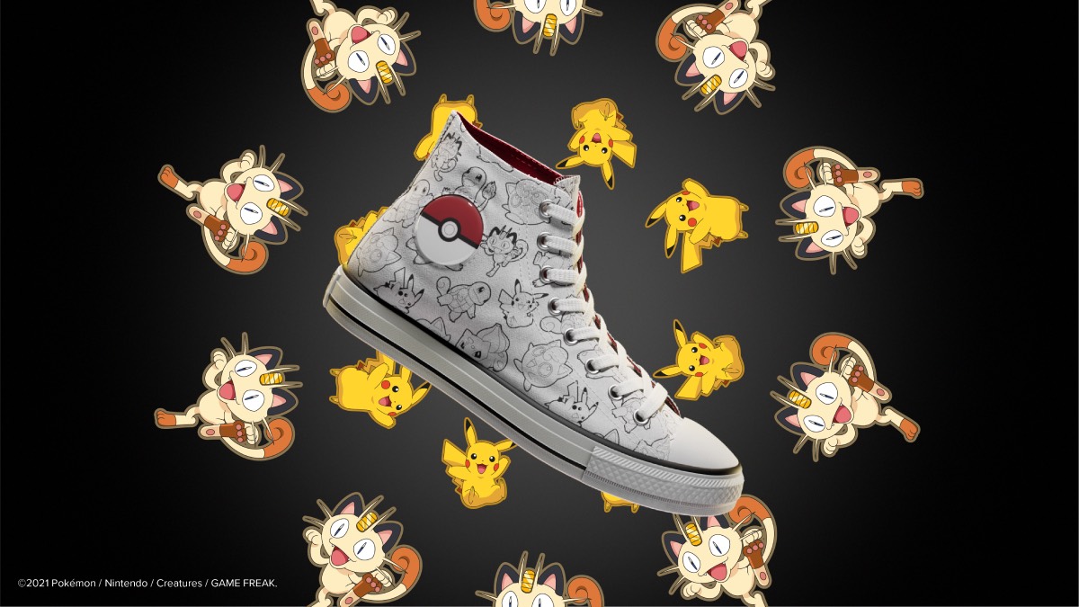 converse pokemon kolekce